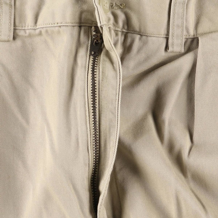Ralph Lauren POLO by Ralph Lauren TYLER SHORT Two-pleat chino shorts, short pants, men's size W34 cotton Beige type Vintage Second Hand