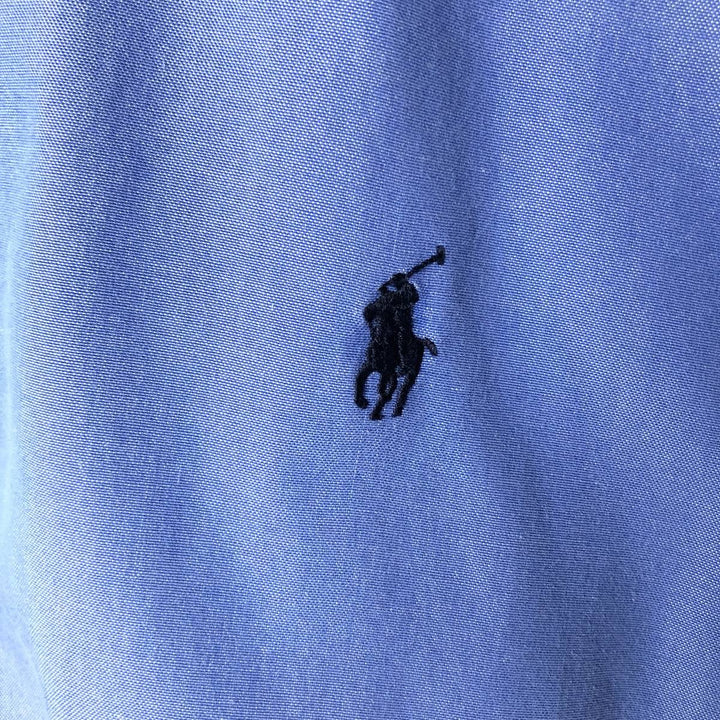 Ralph Lauren Classic Fit Long Sleeve Button Down Shirt Men's XL cotton blue type Vintage Second Hand