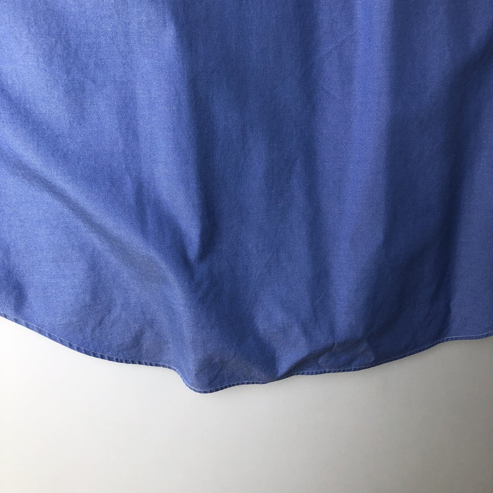 Ralph Lauren Classic Fit Long Sleeve Button Down Shirt Men's XL cotton blue type Vintage Second Hand