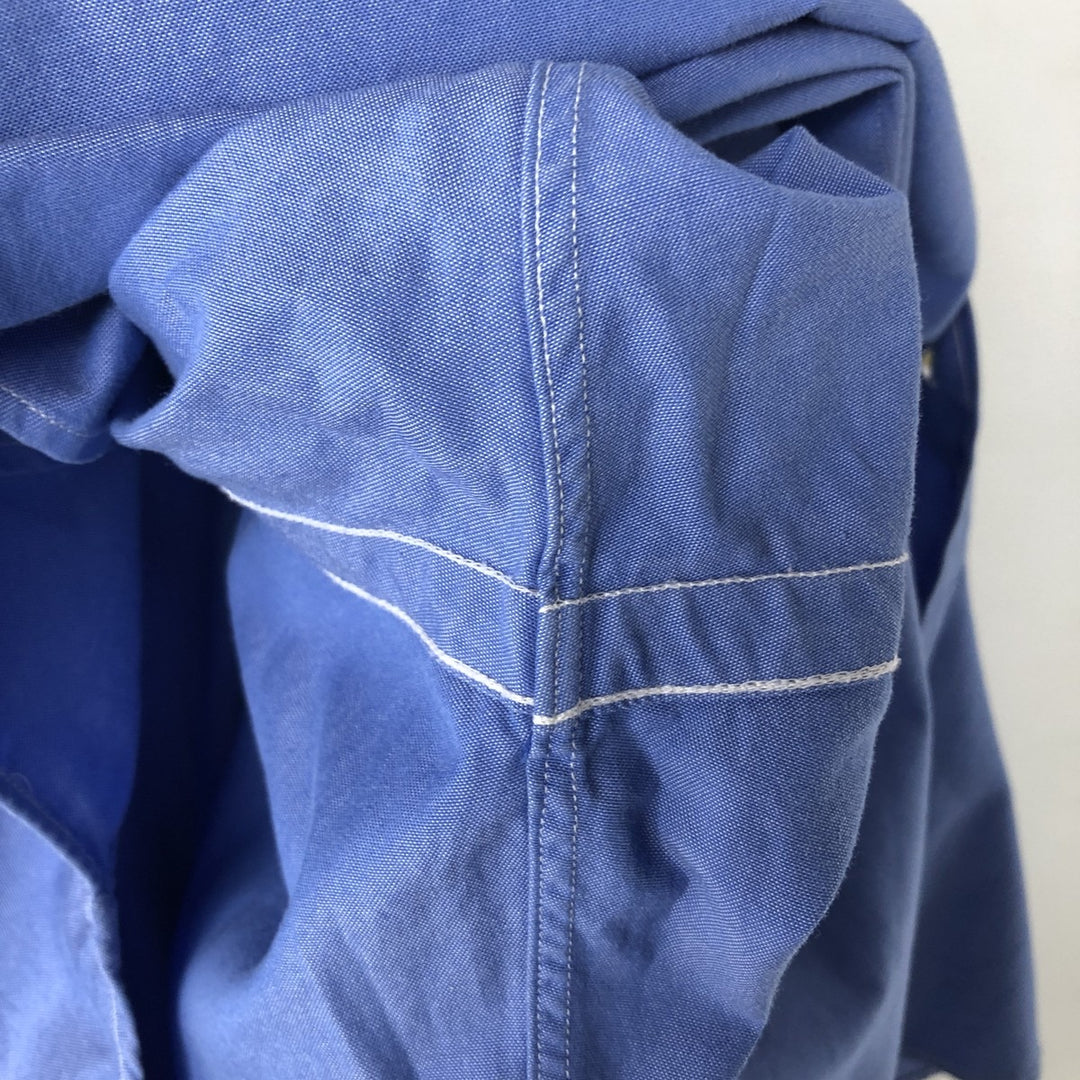 Ralph Lauren Classic Fit Long Sleeve Button Down Shirt Men's XL cotton blue type Vintage Second Hand