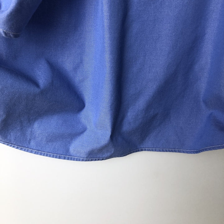 Ralph Lauren Classic Fit Long Sleeve Button Down Shirt Men's XL cotton blue type Vintage Second Hand