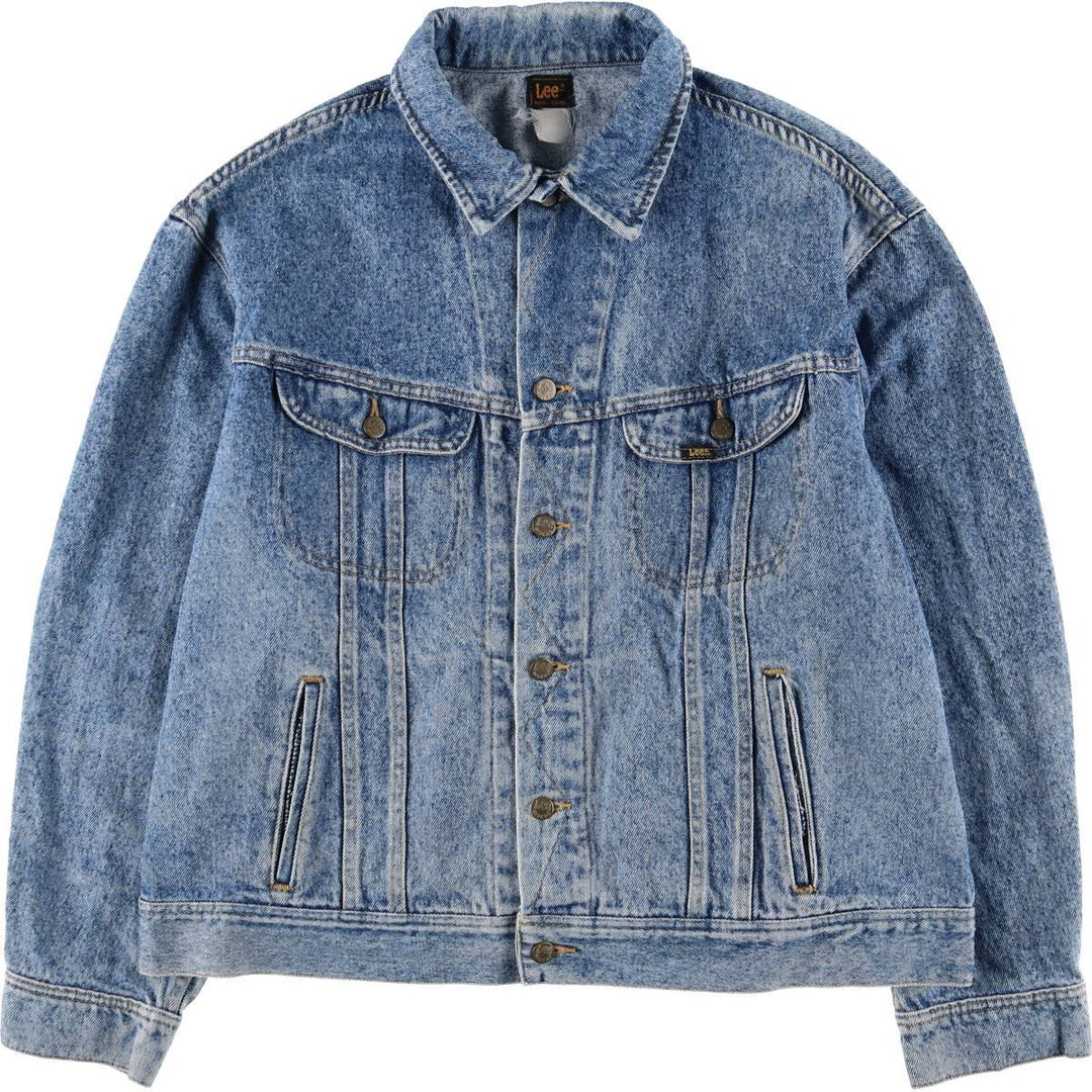 Vintage 90'S Lee denim jacket, size XL, men's unclear blue type Vintage Second Hand