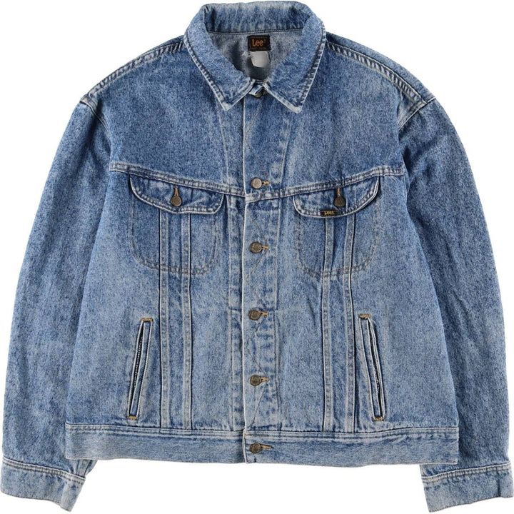 Vintage 90'S Lee denim jacket, size XL, men's unclear blue type Vintage Second Hand