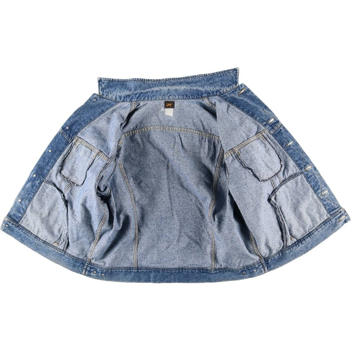 Vintage 90'S Lee denim jacket, size XL, men's unclear blue type Vintage Second Hand
