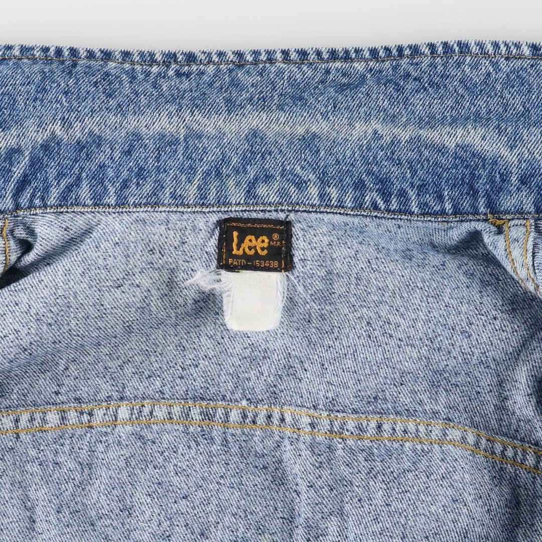 Vintage 90'S Lee denim jacket, size XL, men's unclear blue type Vintage Second Hand