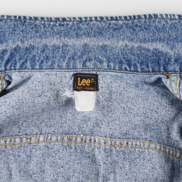 Vintage 90'S Lee denim jacket, size XL, men's unclear blue type Vintage Second Hand