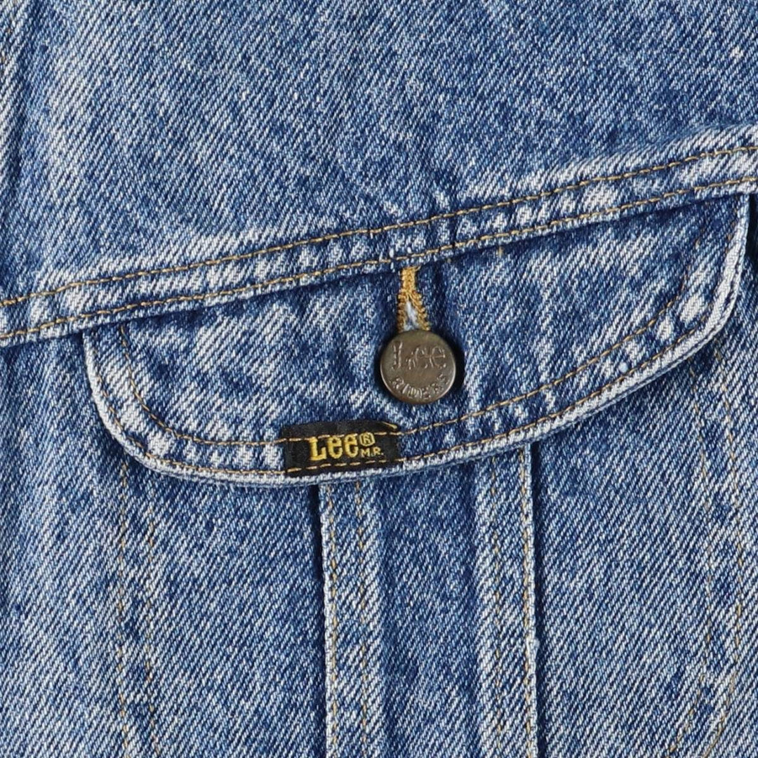 Vintage 90'S Lee denim jacket, size XL, men's unclear blue type Vintage Second Hand