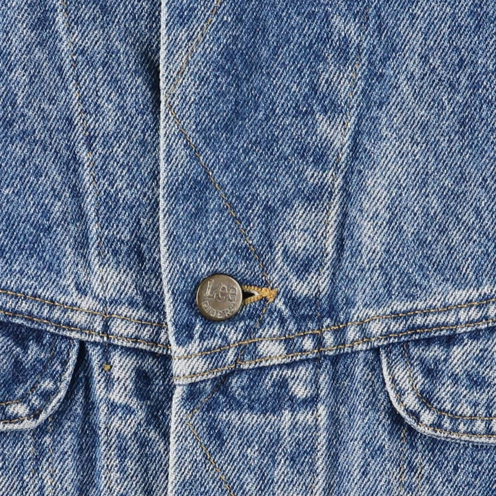Vintage 90'S Lee denim jacket, size XL, men's unclear blue type Vintage Second Hand
