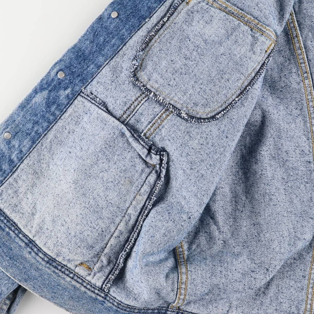 Vintage 90'S Lee denim jacket, size XL, men's unclear blue type Vintage Second Hand