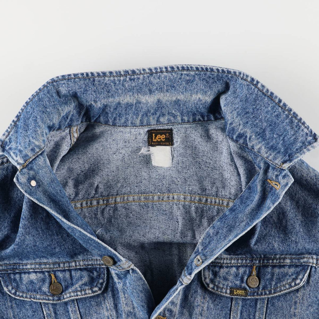 Vintage 90'S Lee denim jacket, size XL, men's unclear blue type Vintage Second Hand