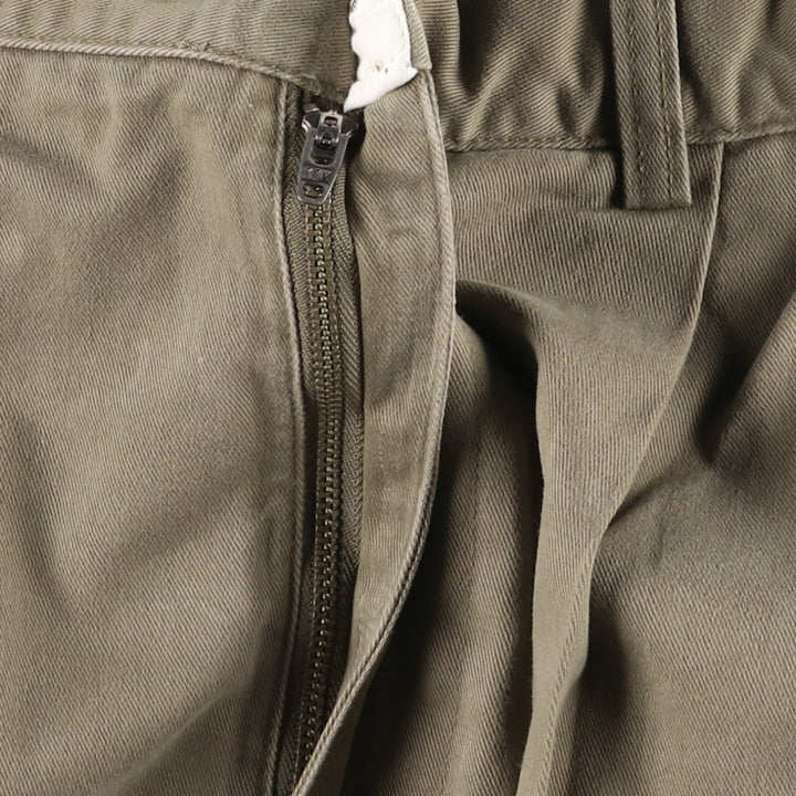 Ralph Lauren POLO by Ralph Lauren HAMMOND PANT, two-pleat chino pants, men's, w31 equivalent cotton Khaki type Vintage Second Hand