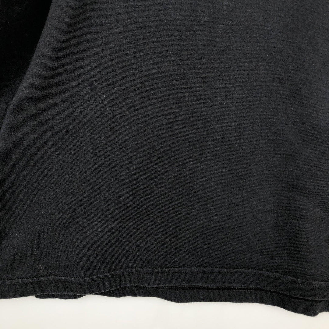 GIANT AEROSMITH Aerosmith Band T-shirt, Made in USA, Men's XL equivalent. cotton black type Vintage Second Hand