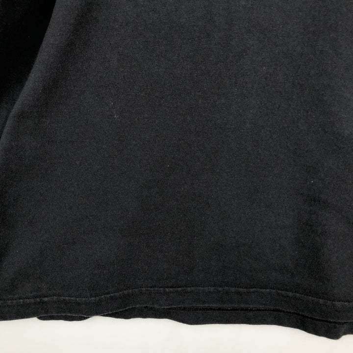 GIANT AEROSMITH Aerosmith Band T-shirt, Made in USA, Men's XL equivalent. cotton black type Vintage Second Hand