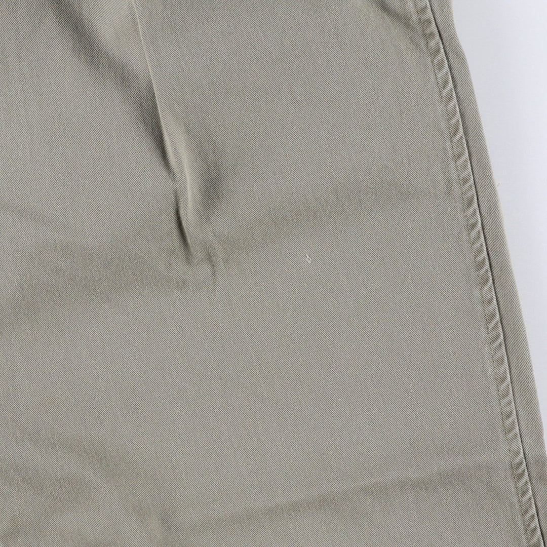Ralph Lauren POLO by Ralph Lauren Two-pleat Chino Pants for Men, W34 equivalent cotton gray type Vintage Second Hand