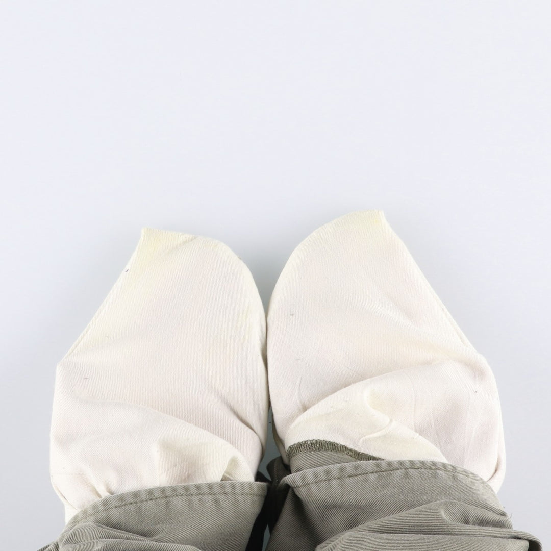Ralph Lauren POLO by Ralph Lauren Two-pleat Chino Pants for Men, W34 equivalent cotton gray type Vintage Second Hand