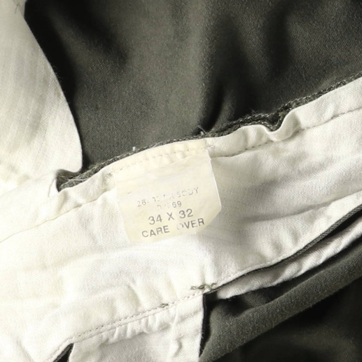 Ralph Lauren POLO by Ralph Lauren Two-pleat Chino Pants for Men, W34 equivalent cotton Khaki type Vintage Second Hand
