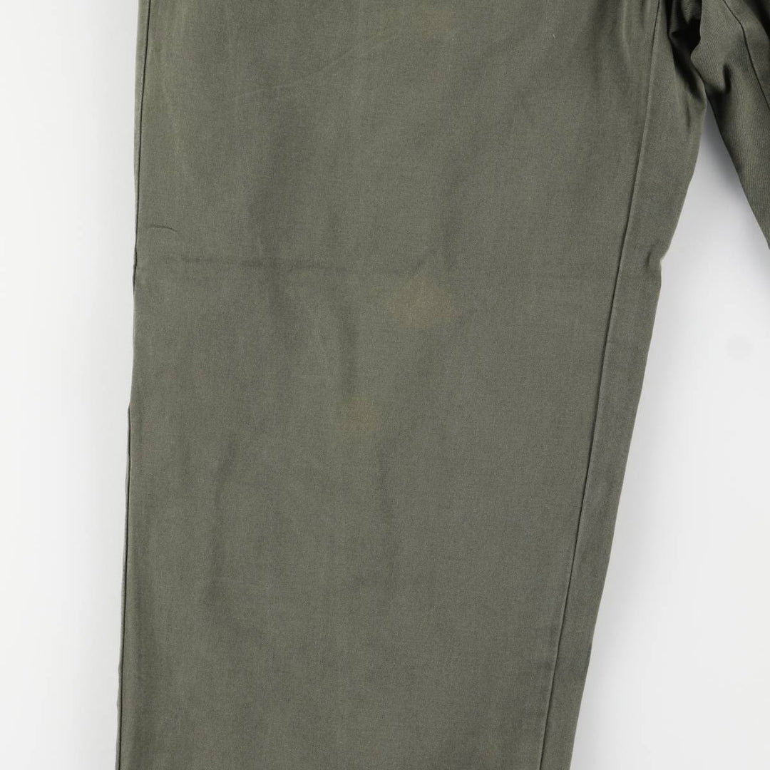 Ralph Lauren POLO by Ralph Lauren Two-pleat Chino Pants for Men, W34 equivalent cotton Khaki type Vintage Second Hand
