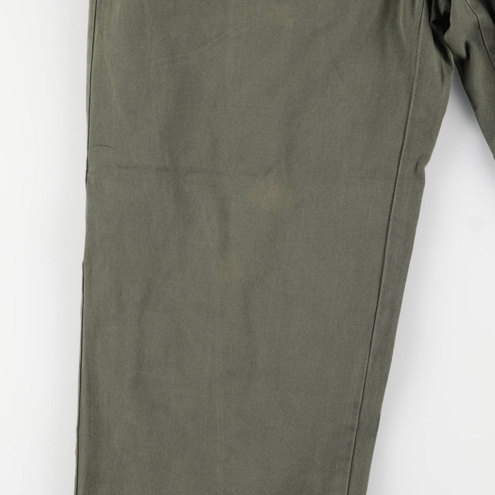 Ralph Lauren POLO by Ralph Lauren Two-pleat Chino Pants for Men, W34 equivalent cotton Khaki type Vintage Second Hand