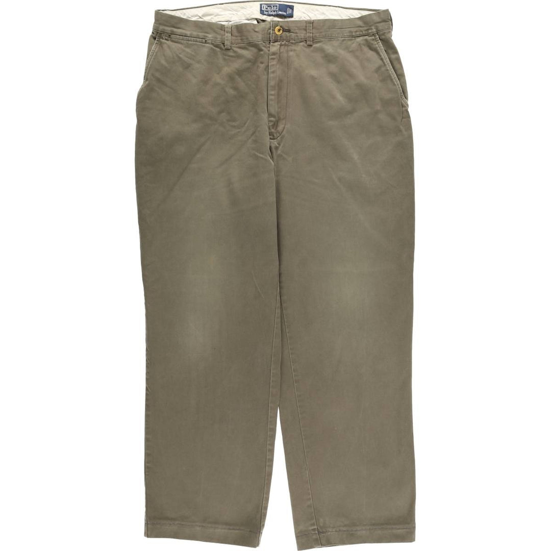 Ralph Lauren POLO by Ralph Lauren Chino Pants Men's W35 equivalent cotton Khaki type Vintage Second Hand