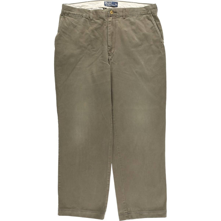 Ralph Lauren POLO by Ralph Lauren Chino Pants Men's W35 equivalent cotton Khaki type Vintage Second Hand