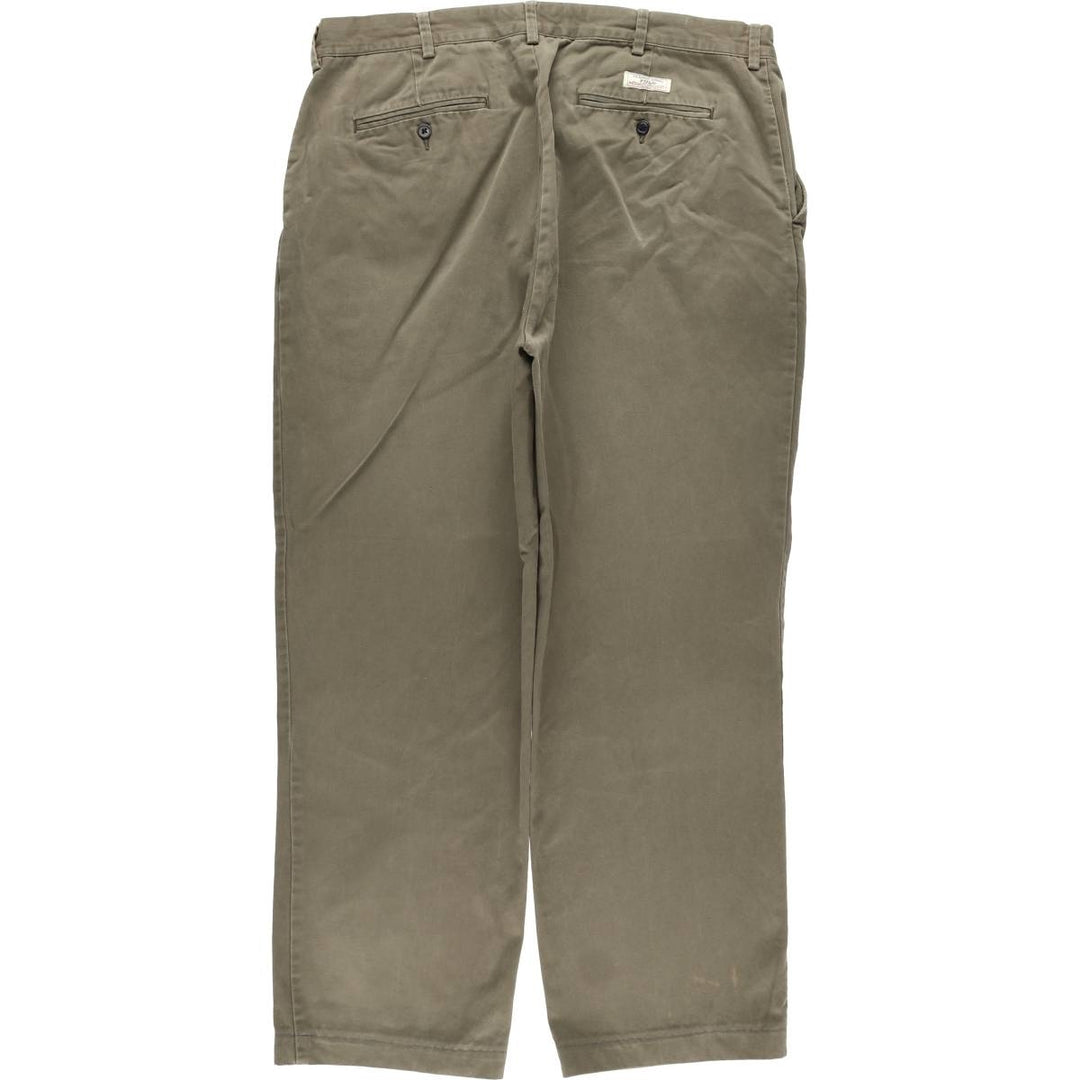 Ralph Lauren POLO by Ralph Lauren Chino Pants Men's W35 equivalent cotton Khaki type Vintage Second Hand