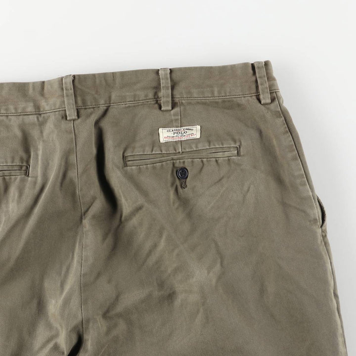 Ralph Lauren POLO by Ralph Lauren Chino Pants Men's W35 equivalent cotton Khaki type Vintage Second Hand
