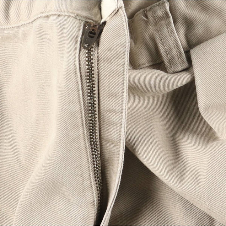 Ralph Lauren Polo Ralph Lauren Two-pleat Chino Pants for Men, W34 equivalent cotton Beige type Vintage Second Hand