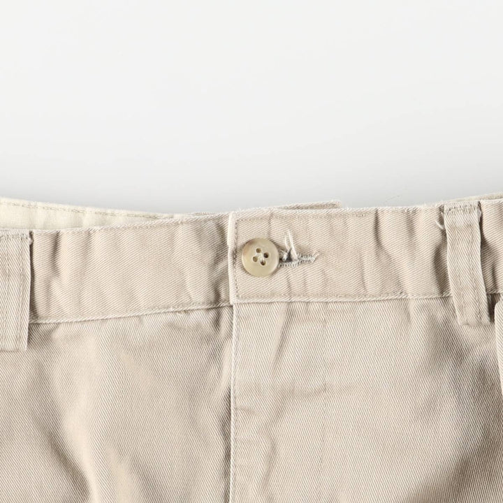 Ralph Lauren Polo Ralph Lauren Two-pleat Chino Pants for Men, W34 equivalent cotton Beige type Vintage Second Hand