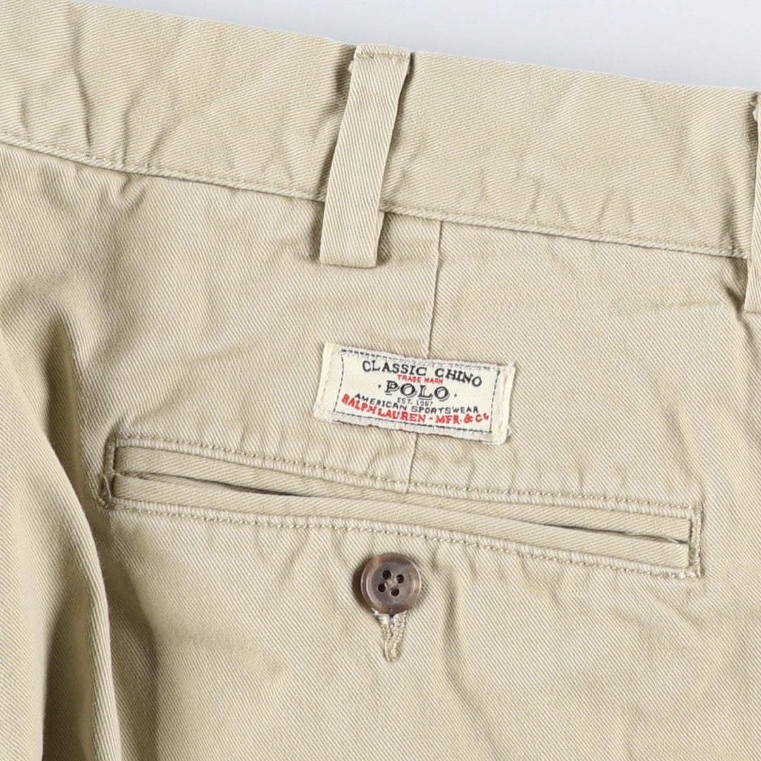 Ralph Lauren POLO by Ralph Lauren Chino Pants Men's W36 cotton Beige type Vintage Second Hand