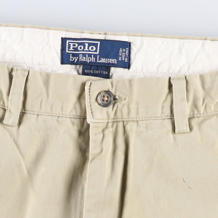 Ralph Lauren POLO by Ralph Lauren Chino Pants Men's W36 cotton Beige type Vintage Second Hand