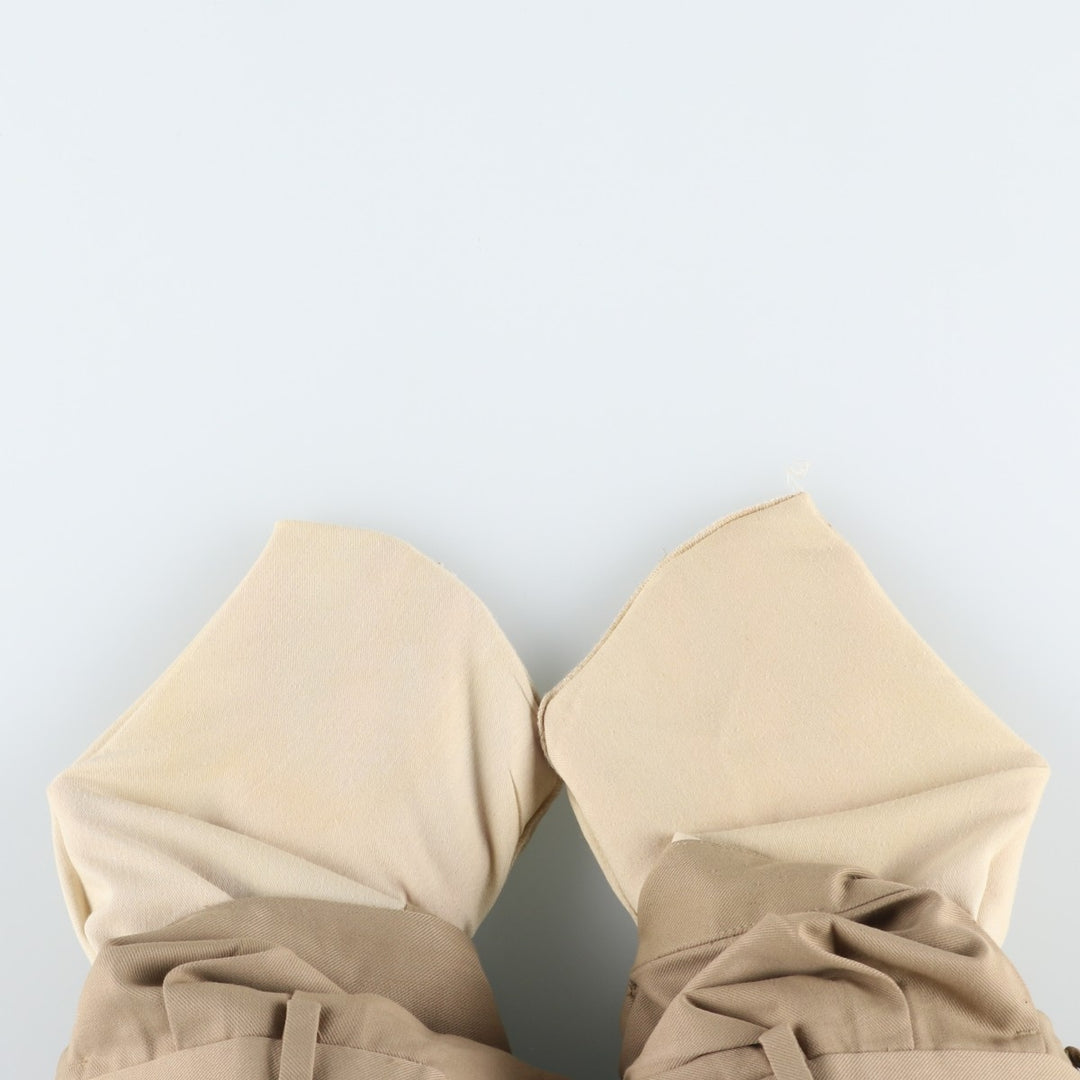 Dockers Two-pleat Slacks, Men's, Size W35 Viscose Khaki type beige Vintage Second Hand