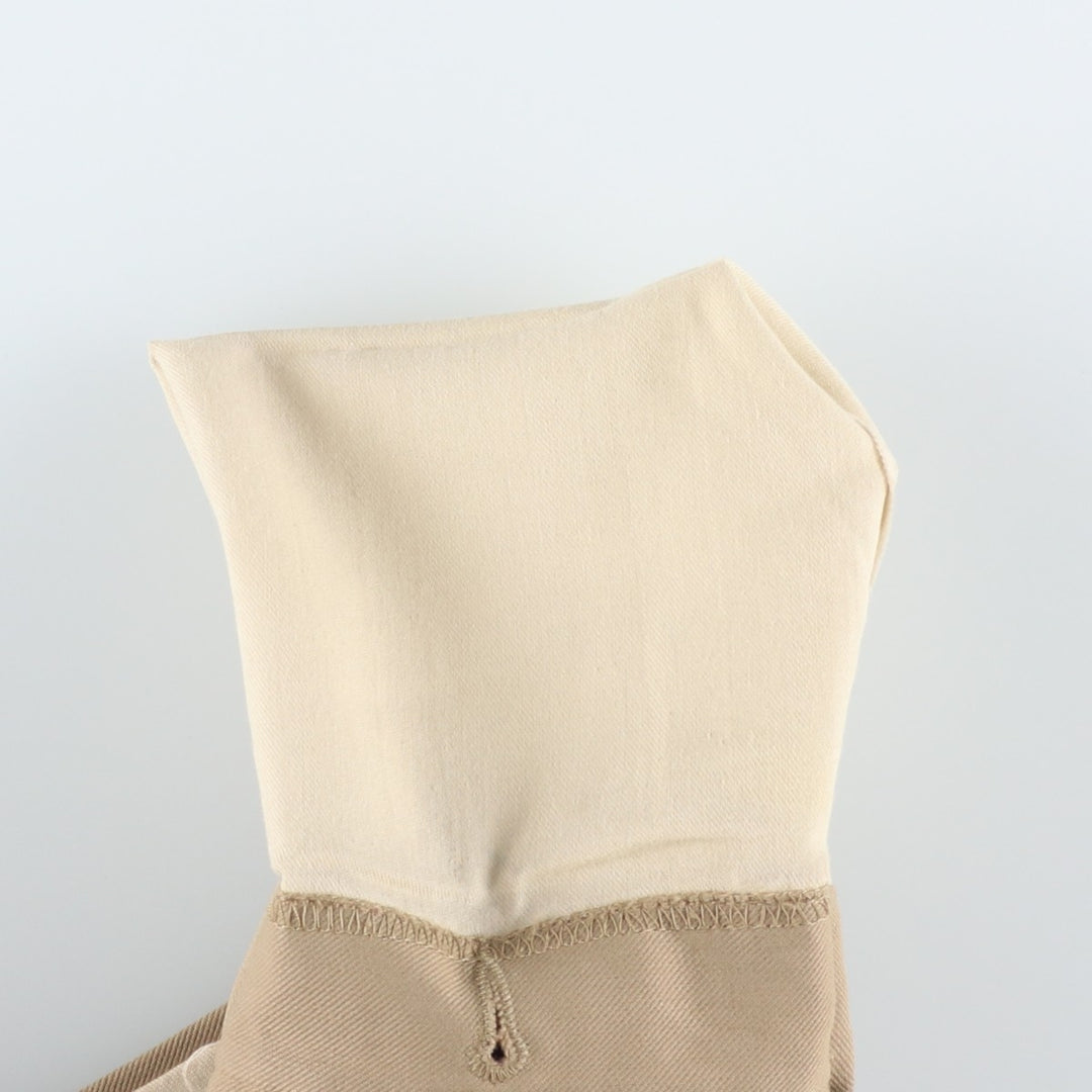 Dockers Two-pleat Slacks, Men's, Size W35 Viscose Khaki type beige Vintage Second Hand