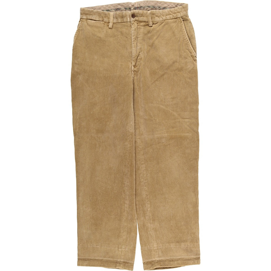 Ralph Lauren POLO by Ralph Lauren Corduroy Pants Men's W33 cotton beige type brown Vintage Second Hand