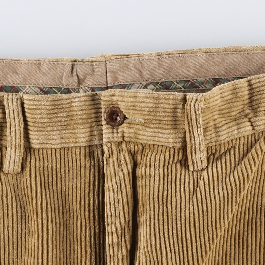 Ralph Lauren POLO by Ralph Lauren Corduroy Pants Men's W33 cotton beige type brown Vintage Second Hand