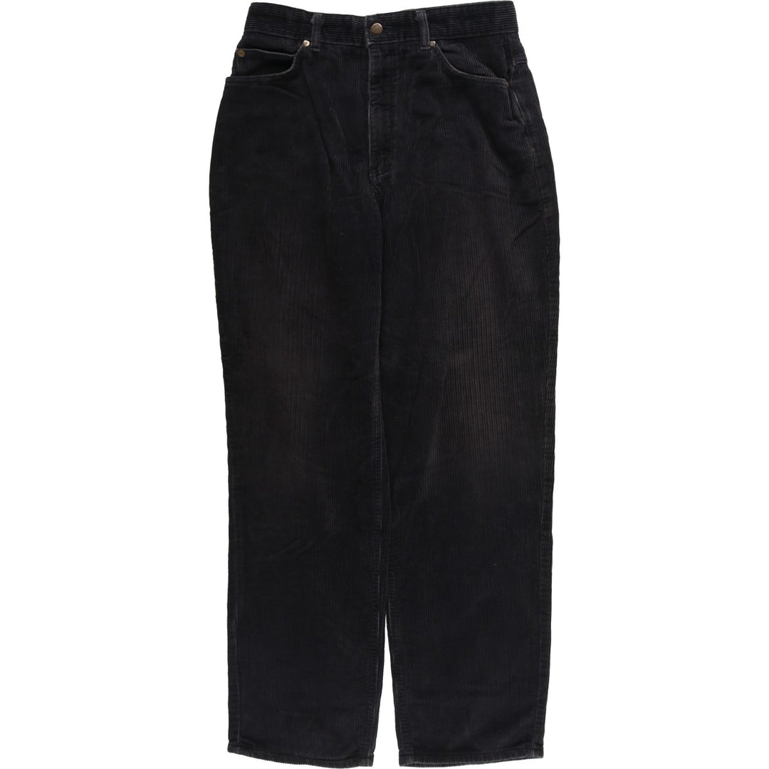 Lee RIDERS Corduroy Pants Men's Size W30 cotton black type Vintage Second Hand