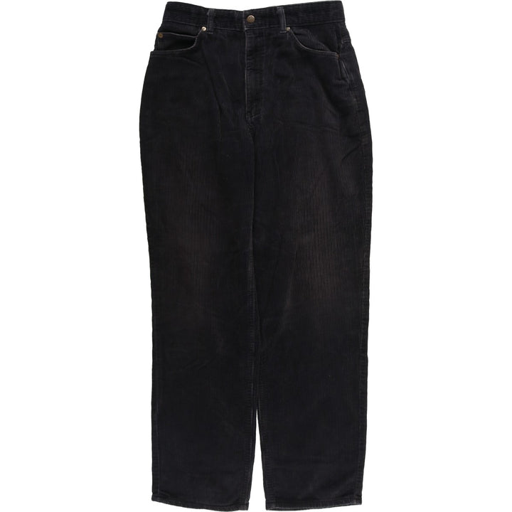 Lee RIDERS Corduroy Pants Men's Size W30 cotton black type Vintage Second Hand