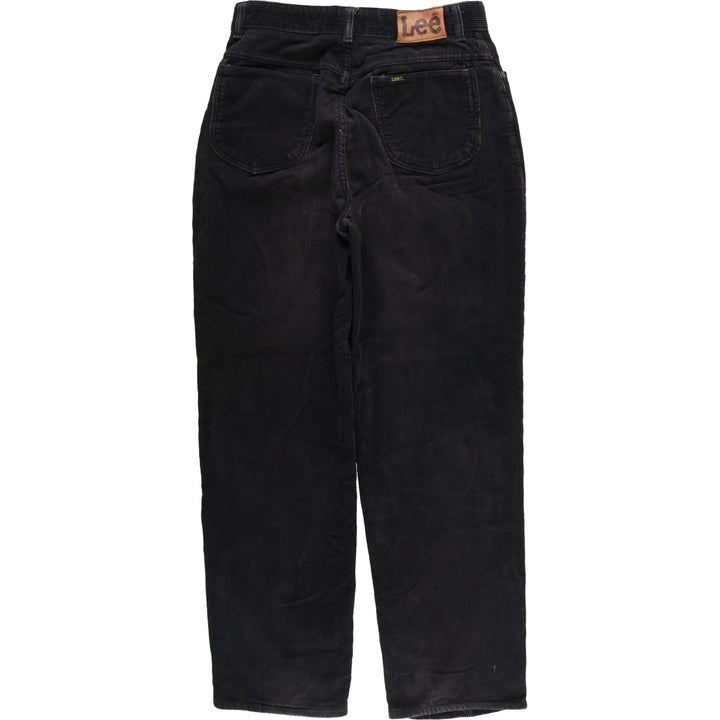 Lee RIDERS Corduroy Pants Men's Size W30 cotton black type Vintage Second Hand