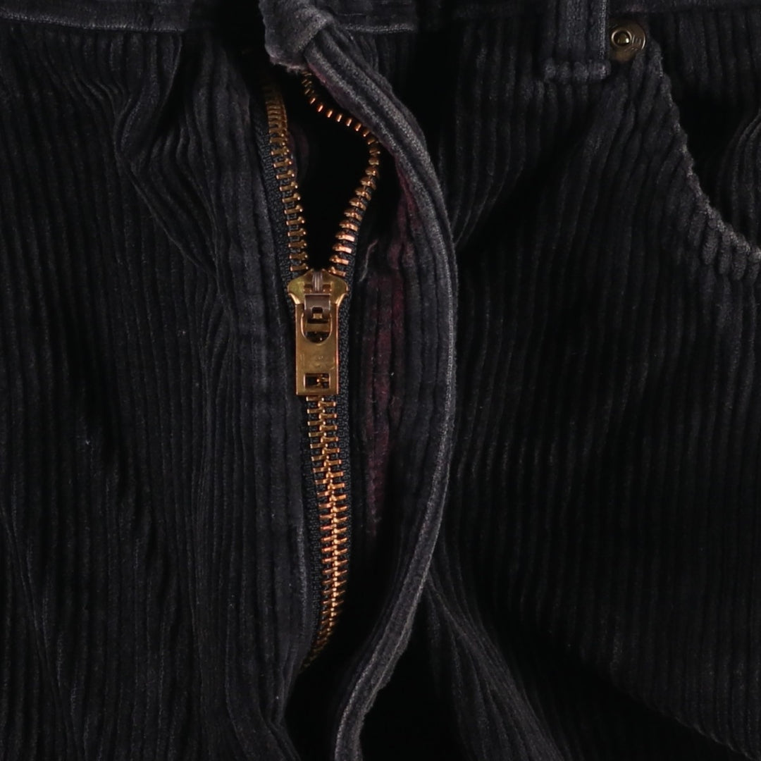 Lee RIDERS Corduroy Pants Men's Size W30 cotton black type Vintage Second Hand