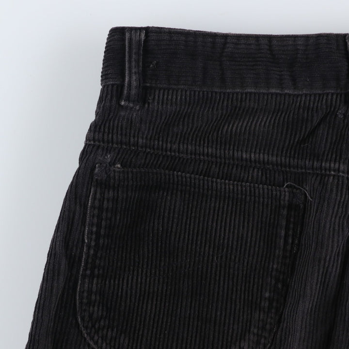 Lee RIDERS Corduroy Pants Men's Size W30 cotton black type Vintage Second Hand