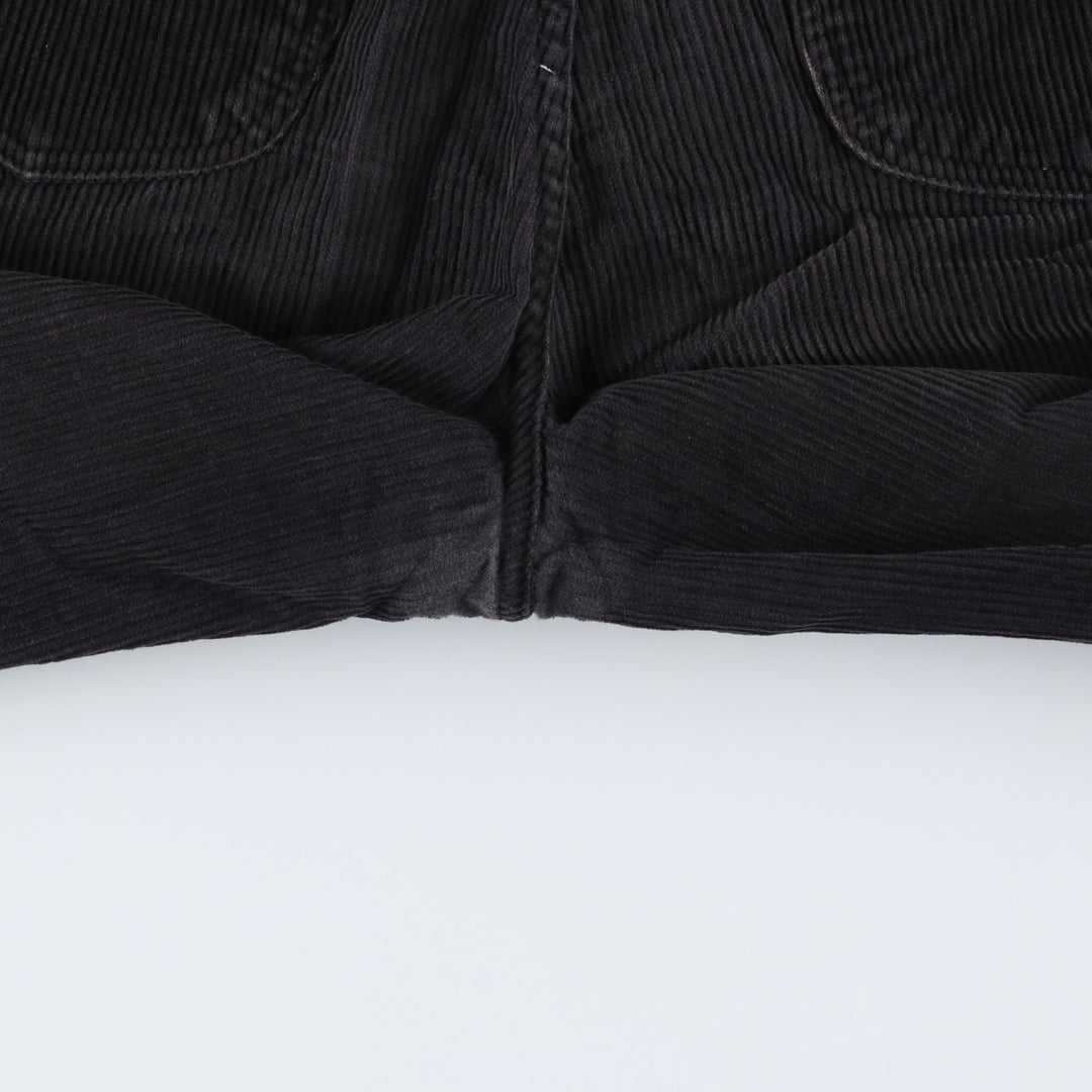 Lee RIDERS Corduroy Pants Men's Size W30 cotton black type Vintage Second Hand