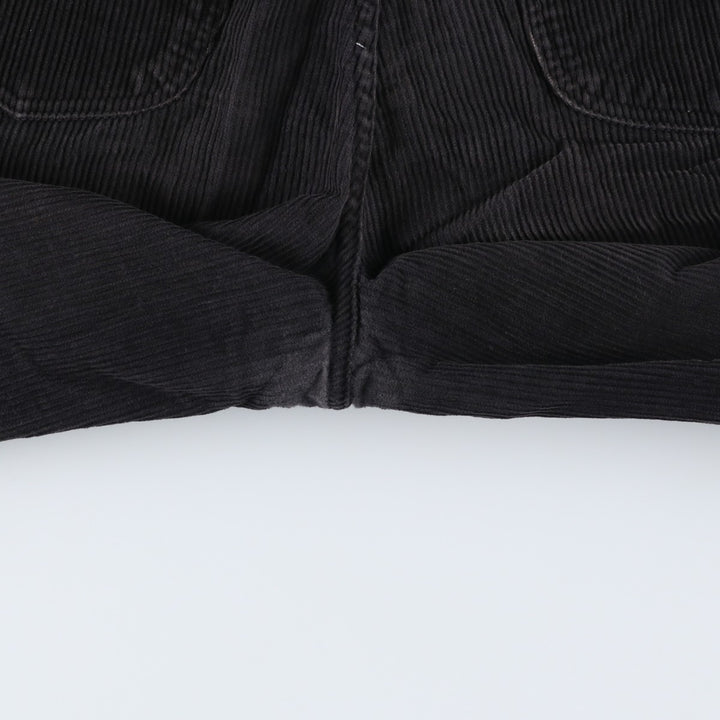 Lee RIDERS Corduroy Pants Men's Size W30 cotton black type Vintage Second Hand