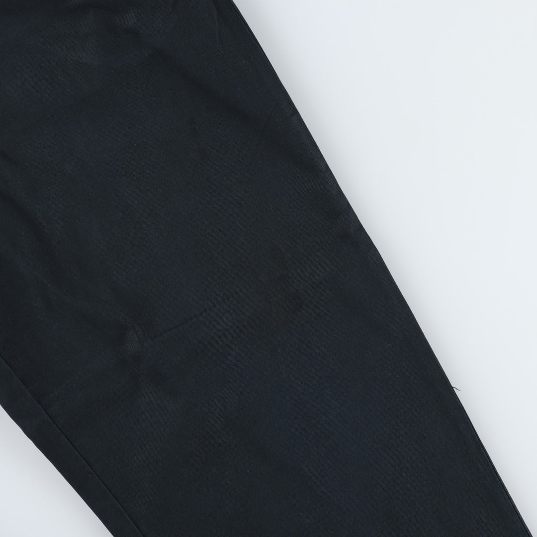 Ralph Lauren POLO GOLF Classic Golf Pant, two-pleat chino pants, men's size W34. cotton black type Vintage Second Hand