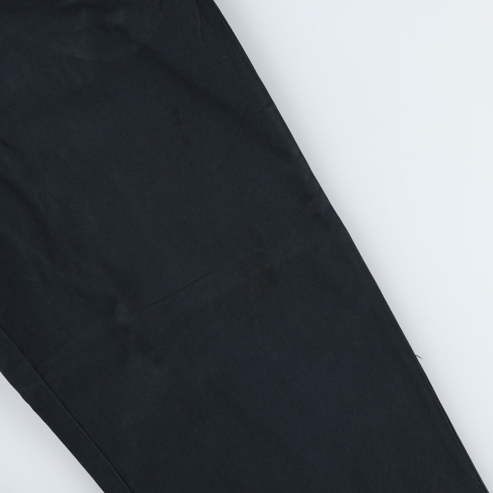 Ralph Lauren POLO GOLF Classic Golf Pant, two-pleat chino pants, men's size W34. cotton black type Vintage Second Hand