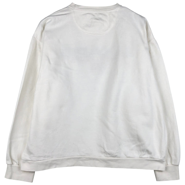 Ralph Lauren CHAPS Stars and Stripes Logo Sweatshirt, Men's Size L cotton white type Vintage Second Hand