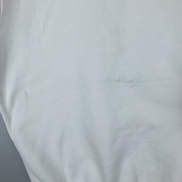 Ralph Lauren POLO by Ralph Lauren One Point Logo Sweatshirt Trainer Men's M size cotton white type Vintage Second Hand