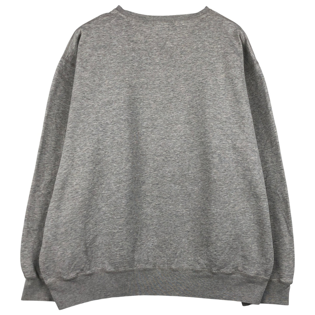 Ralph Lauren POLO by Ralph Lauren One Point Logo Sweatshirt Trainer Men's XXL cotton gray type Vintage Second Hand