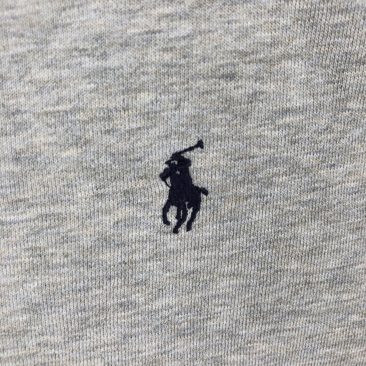 Ralph Lauren POLO by Ralph Lauren One Point Logo Sweatshirt Trainer Men's XXL cotton gray type Vintage Second Hand