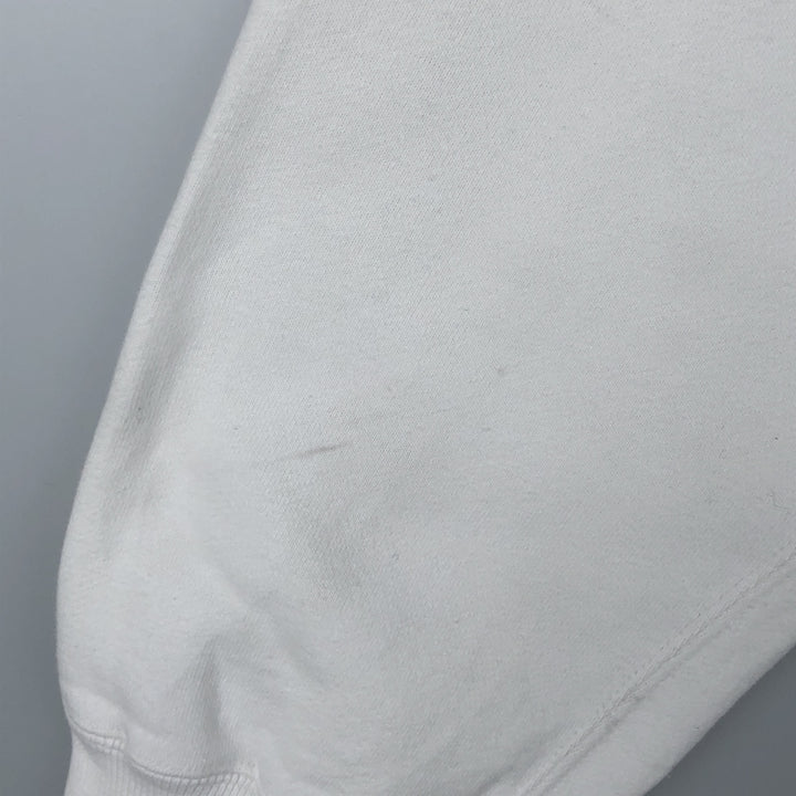 Ralph Lauren POLO by Ralph Lauren One Point Logo Sweatshirt Trainer Men's M size cotton white type Vintage Second Hand