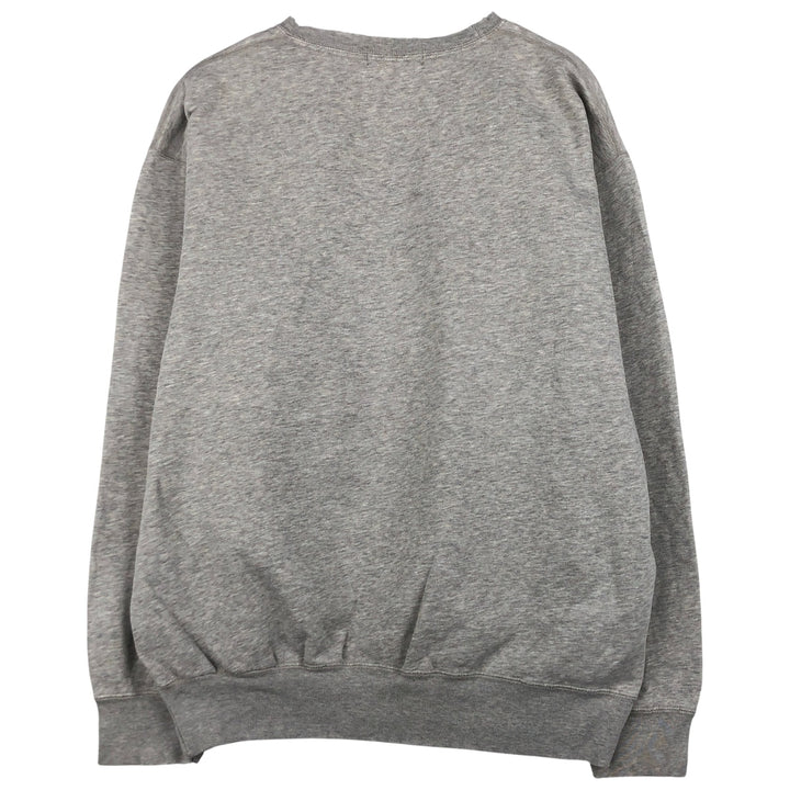 Ralph Lauren POLO by Ralph Lauren One Point Logo Sweatshirt Trainer Men's L size cotton gray type Vintage Second Hand