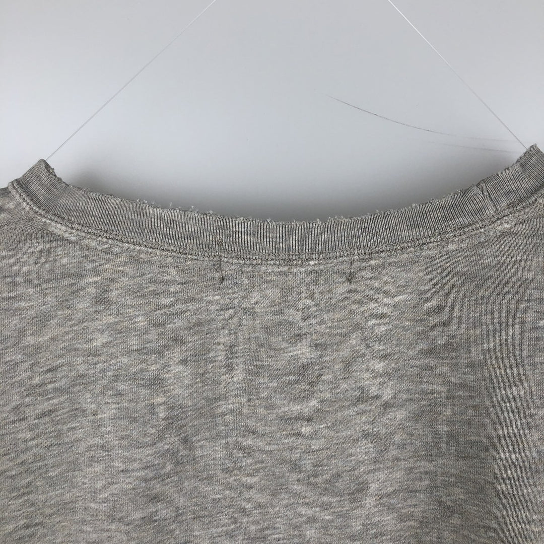Ralph Lauren POLO by Ralph Lauren One Point Logo Sweatshirt Trainer Men's L size cotton gray type Vintage Second Hand
